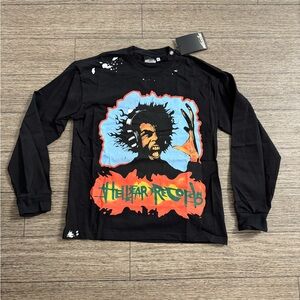 Hellstar Black Graphic Long Sleeve Shirt